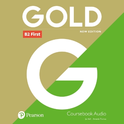 Gold B2 First New 2018 Edition Class CD book