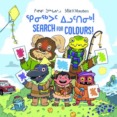 Mia and the Monsters Search for Colours: Bilingual Inuktitut and English Edition book