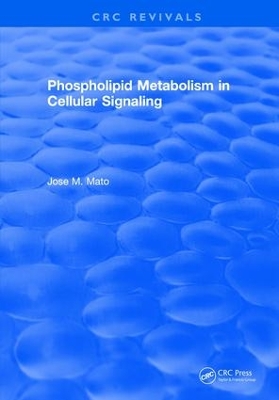 Phospholipid Metabolism in Cellular Signaling book