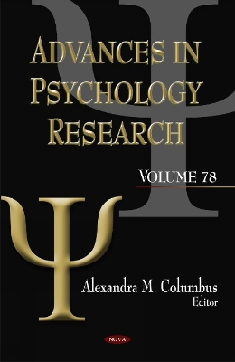 Advances in Psychology Research book