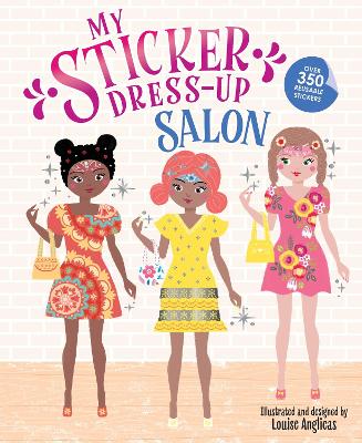 My Sticker Dress-Up: Salon book