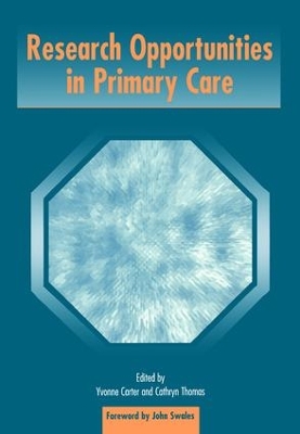 Research Opportunities in Primary Care book