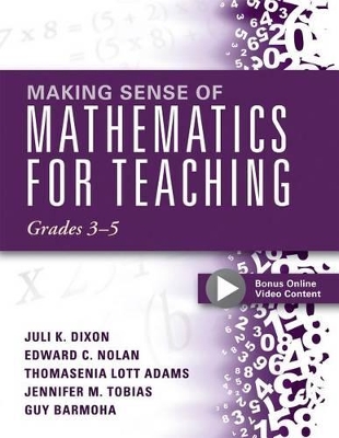 Making Sense of Mathematics for Teaching Grades 3-5 book