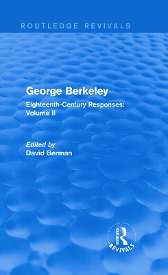 George Berkeley by David Berman
