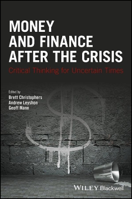 Money and Finance After the Crisis book