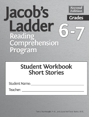 Jacob's Ladder Reading Comprehension Program: Grades 6-7, Student Workbooks, Short Stories (Set of 5) book