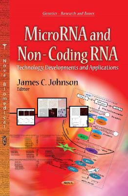 MicroRNA & Non-Coding RNA book