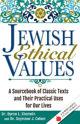 Jewish Ethical Values book