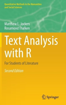 Text Analysis with R: For Students of Literature by Matthew L. Jockers