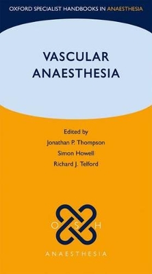 Vascular Anaesthesia book