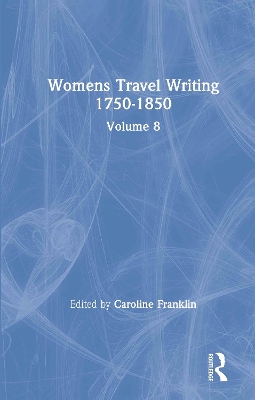 Women's Travel Writing 1750-1850 by Caroline Franklin