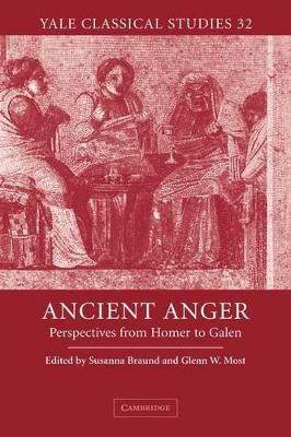 Ancient Anger by Susanna Braund