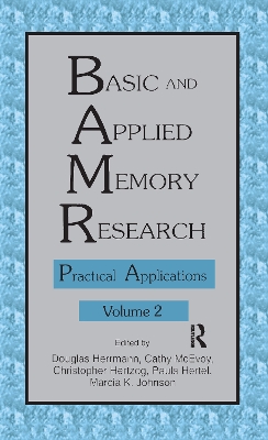 Basic and Applied Memory Research by Douglas J. Herrmann