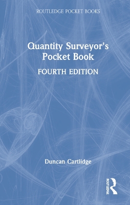 Quantity Surveyor's Pocket Book book