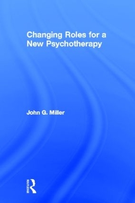 Changing Roles for a New Psychotherapy book