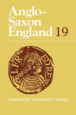 Anglo-Saxon England by Michael Lapidge