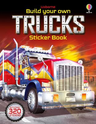 Build Your Own Trucks Sticker Book book