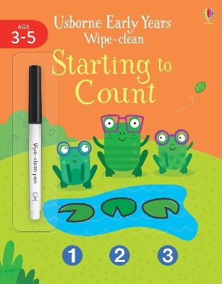Early Years Wipe-Clean Starting to Count book