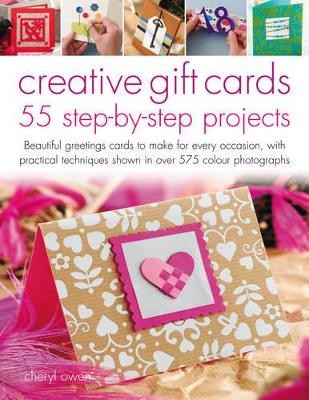 Creative Gift Cards Step-by-Step book