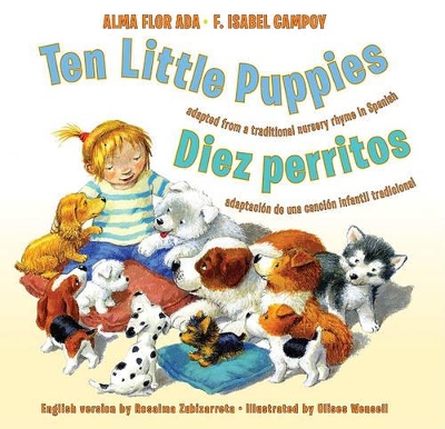 Ten Little Puppies/Diez perritos book