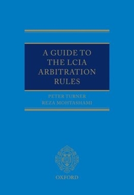 Guide to the LCIA Arbitration Rules book
