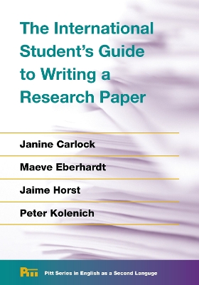 International Student's Guide to Writing a Research Paper book