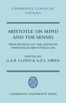 Aristotle on Mind and the Senses book