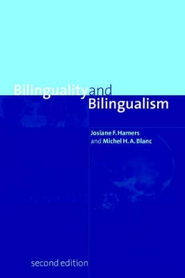 Bilinguality and Bilingualism book