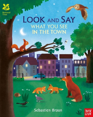 National Trust: Look and Say What You See in the Town book