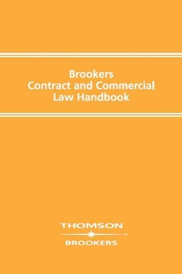 Brookers Contract and Commercial Law Handbook book