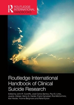 Routledge International Handbook of Clinical Suicide Research book