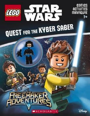 Lego Star Wars: Quest for the Kyber Saber Activity Book with Minifigure book