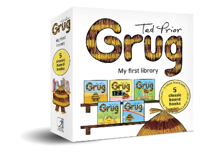Grug My First Library: 5 classic board books by Ted Prior