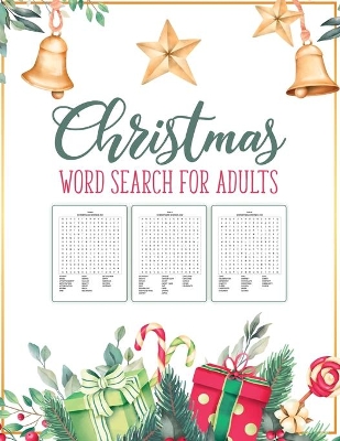 Christmas Word Search For Adults: Puzzle Book Holiday Fun For Adults and Kids Activities Crafts Games book