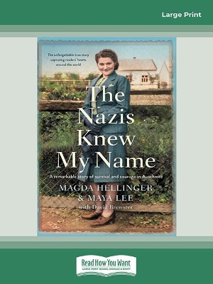 The Nazis Knew My Name: A remarkable story of survival and courage in Auschwitz by Magda Hellinger