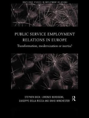 Public Service Employment Relations in Europe book