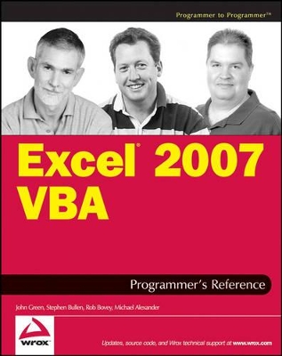 Excel 2007 VBA Programmer's Reference book