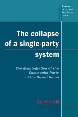 Collapse of a Single-Party System book