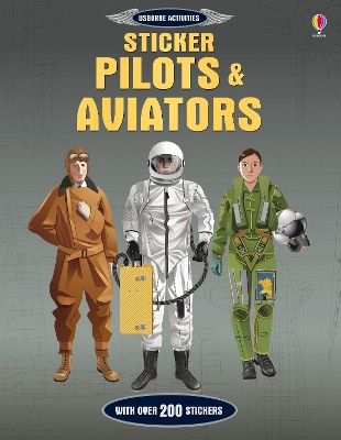 Sticker Dressing Pilots and Aviators book