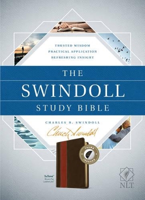 The The Swindoll Study Bible NLT, Tutone by Tyndale