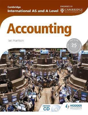 Cambridge International AS and A Level Accounting book