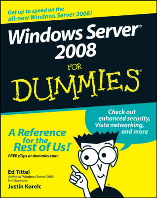 Windows Server 2008 For Dummies book