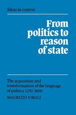 From Politics to Reason of State book