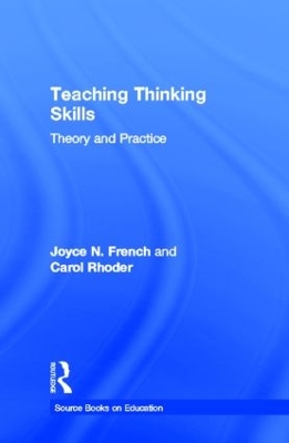 Teaching Thinking Skills book