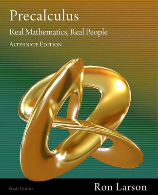 Precalculus : Real Mathematics, Real People, Alternate Edition book