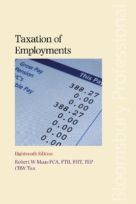 Taxation of Employments book