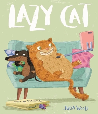 Lazy Cat by Julia Woolf