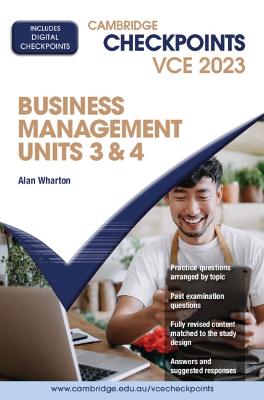 Cambridge Checkpoints VCE Business Management Units 3&4 2023 book