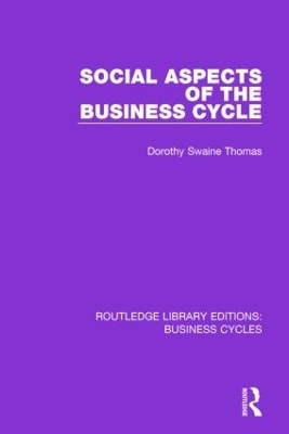 Social Aspects of the Business Cycle book