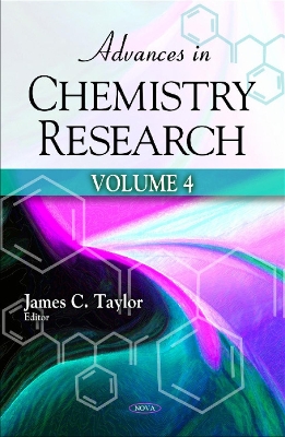 Advances in Chemistry Research book